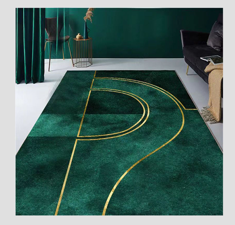 Carpet for Living Room, Stain-Resistant and Easy to Clean, Sofa and Coffee Table Rug, Wear-Resistant and Non-Slip, Home Bedroom Bedside Warm Blanket