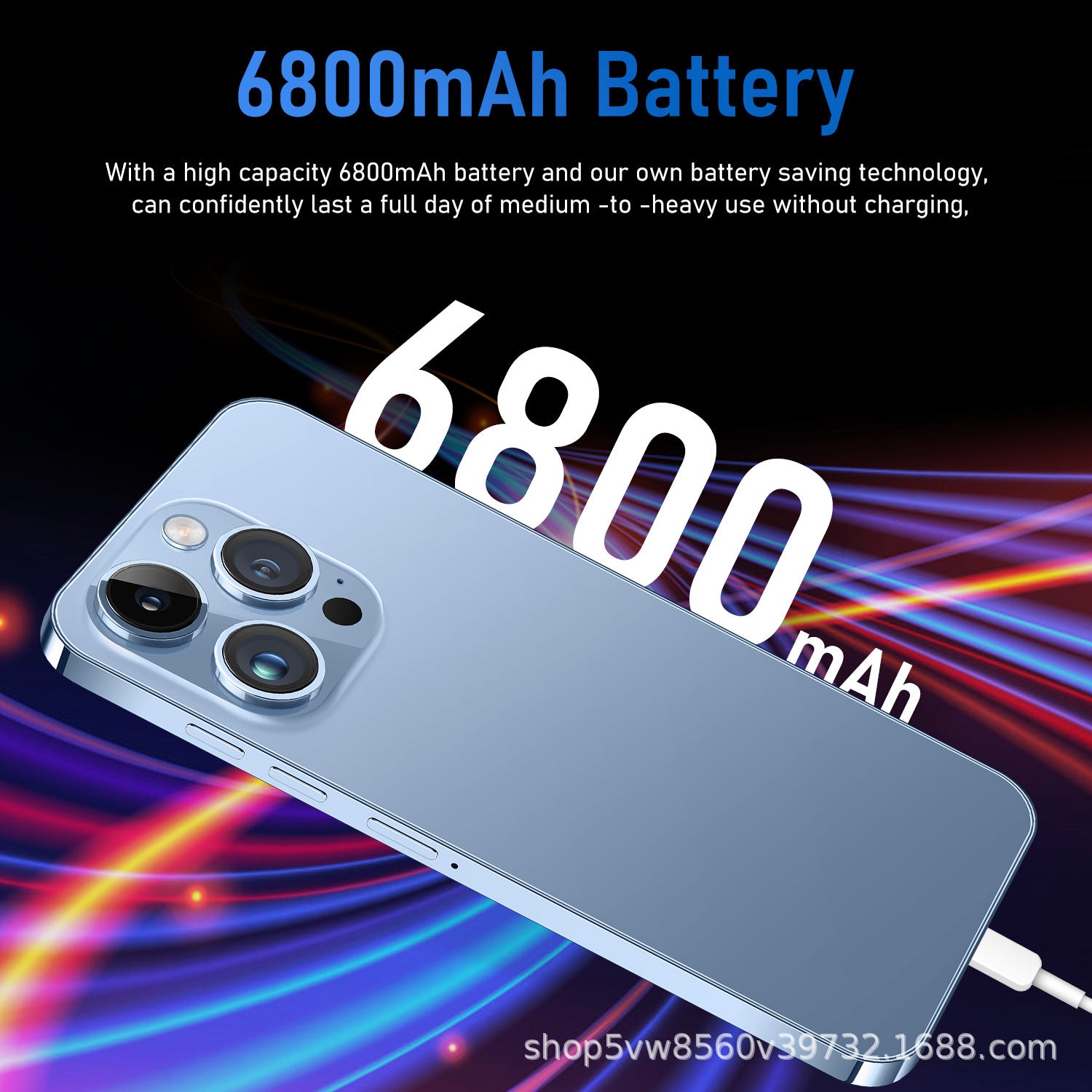 Hot-Selling Mobile Phone i15 ProMAX Large Screen16+1T Source Intelligent In-stock Manufacturer