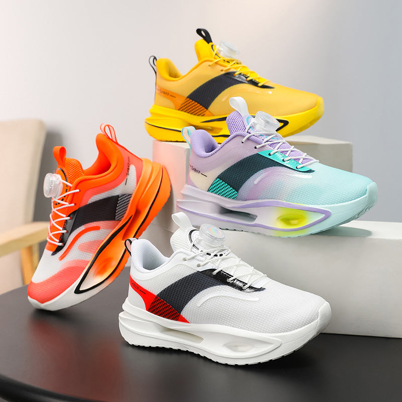 Feiteng5U Children's Shoes Casual Fashion Children's Running Shoes Lightweight Shock Absorbing Boys' Shoes Anti-Slip Wear-Resistant Sports Shoes