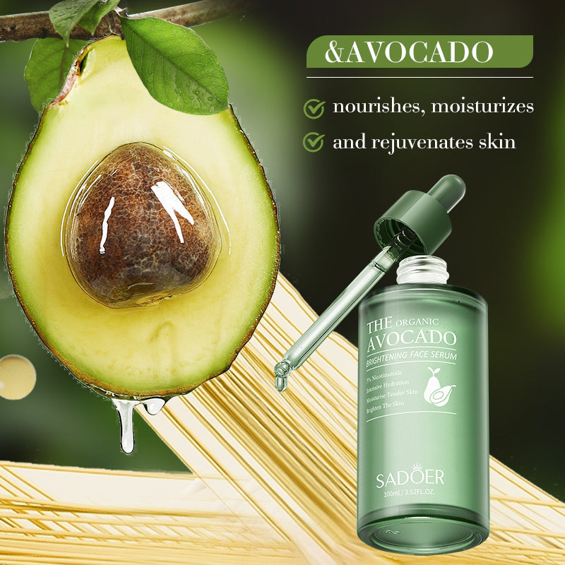 Avocado Niacinamide Brightening Essence SADOER Moisturizing Essence Cross-Border Wholesale
