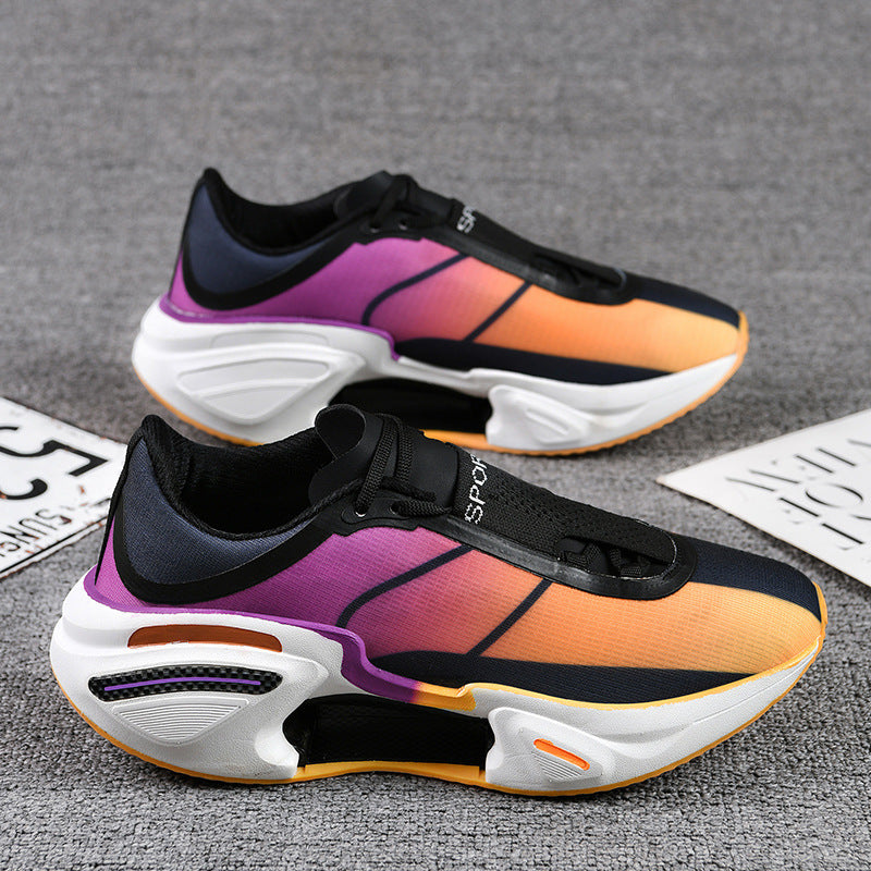 New Arch Carbon Plate Running Shoes for Men and Women, Breathable, Shock Absorbing, Non-Slip, Wear-Resistant, Lightweight, Jogging, Urban Commuting Sports Shoes