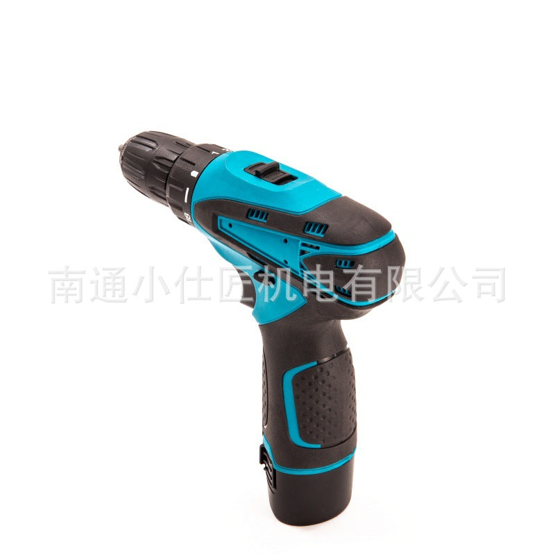 Manufacturer Supply Lithium Battery Rechargeable Pistol Drill Cross-Border Household Portable Multi-Function Electric Screwdriver Lithium Drill