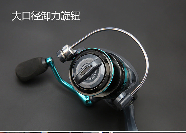 Manufacturer In-Stock Spinning Wheel Metal Fishing Reel Lure Fishing Reel Sea Rod Long Casting Fishing Line Reel Stainless Steel Sea Rod Spinning Wheel