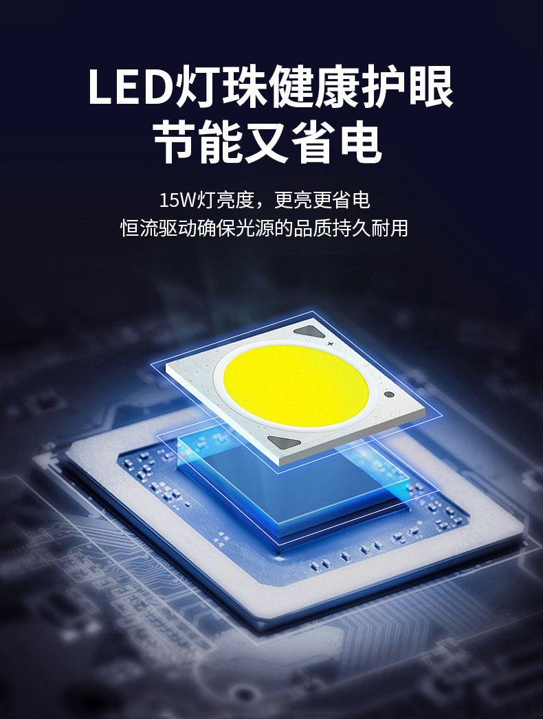 Customized Night Light Multi-Functional Wireless Charging Desk Lamp Desktop Atmosphere Light Eye Protection Desk Lamp Office Business Gift Lamp