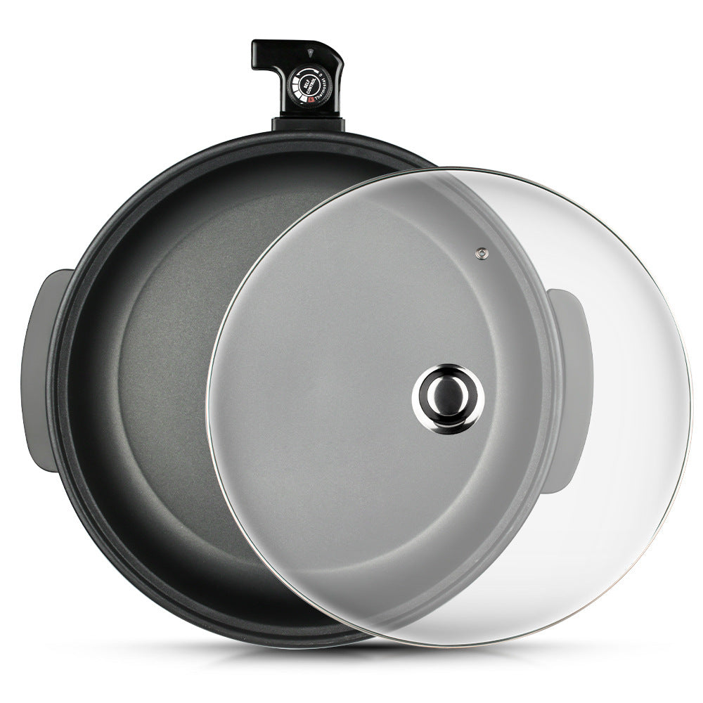 RAF European Standard Household Multifunctional Pizza Maker Multifunctional All-in-One Electric Frying Pan Electric Hot Pot Non-Stick Electric Hot Pot