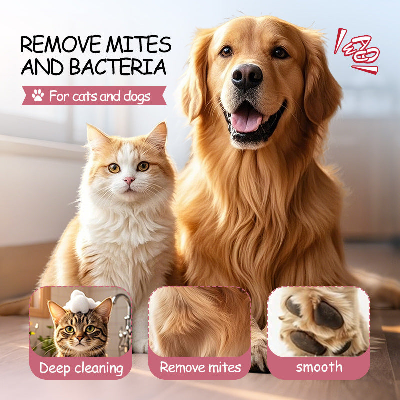 Pet Sakura Cleansing Soap EXGYAN Cleaning Pet Hair Handmade Soap Cross-Border Wholesale