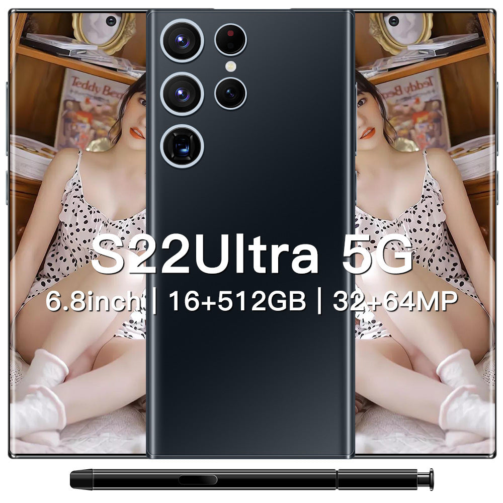Popular S22Ultra 5G Smartphone7.2Large Screen Mobile Phone3+32Android Phone Wholesale