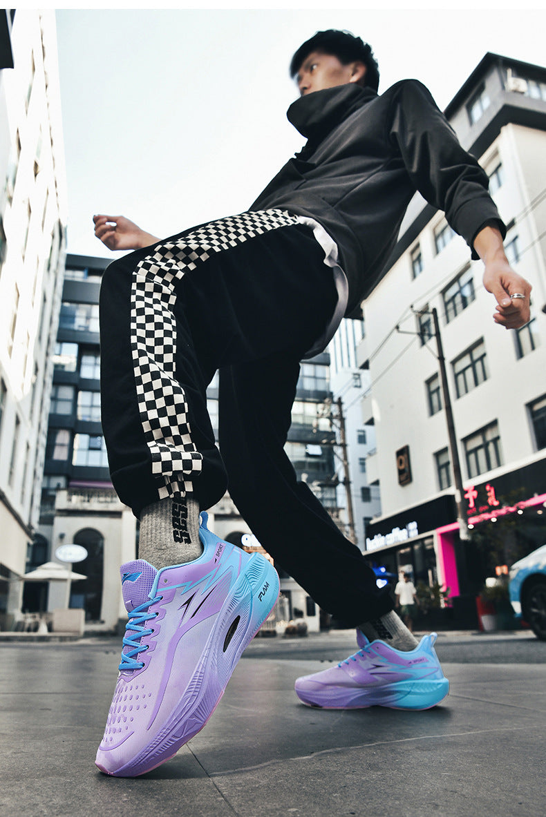 New Feiran Real Explosive Carbon Plate Ultra-light Rebound Couple Running Shoes Youth Non-slip Racing Training Sports Shoes