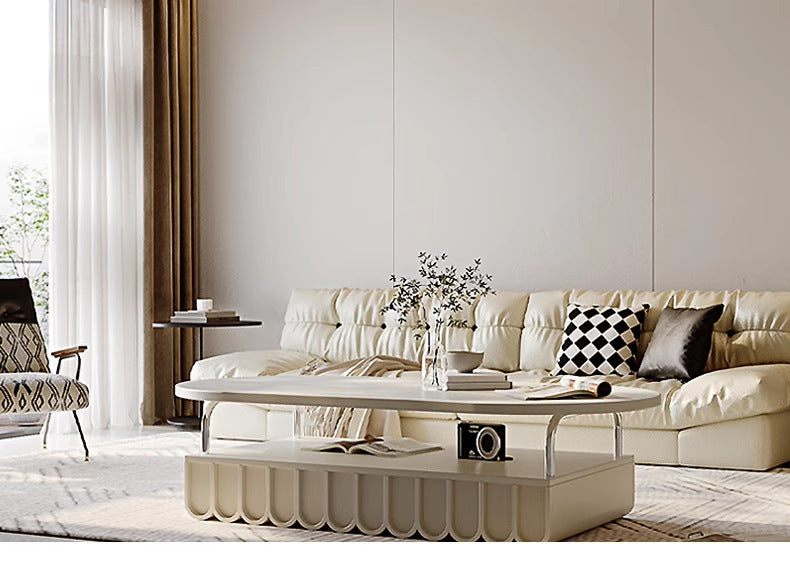 Living Room Main Light2025New Modern Simple Flower Cream Style Ceiling Light Zhongshan Lighting Full House Package