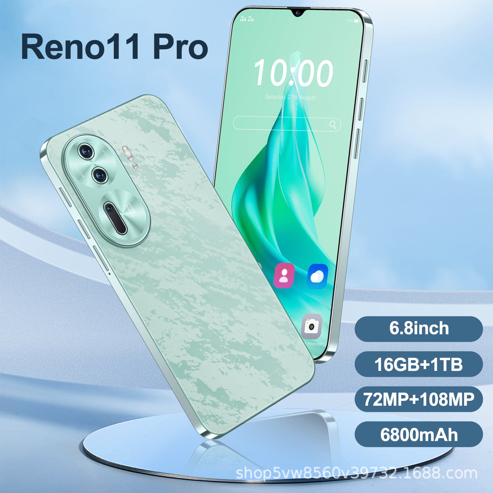 Hot Sale Reno11Proq Android Smartphone16+1T Source Factory Direct Sales