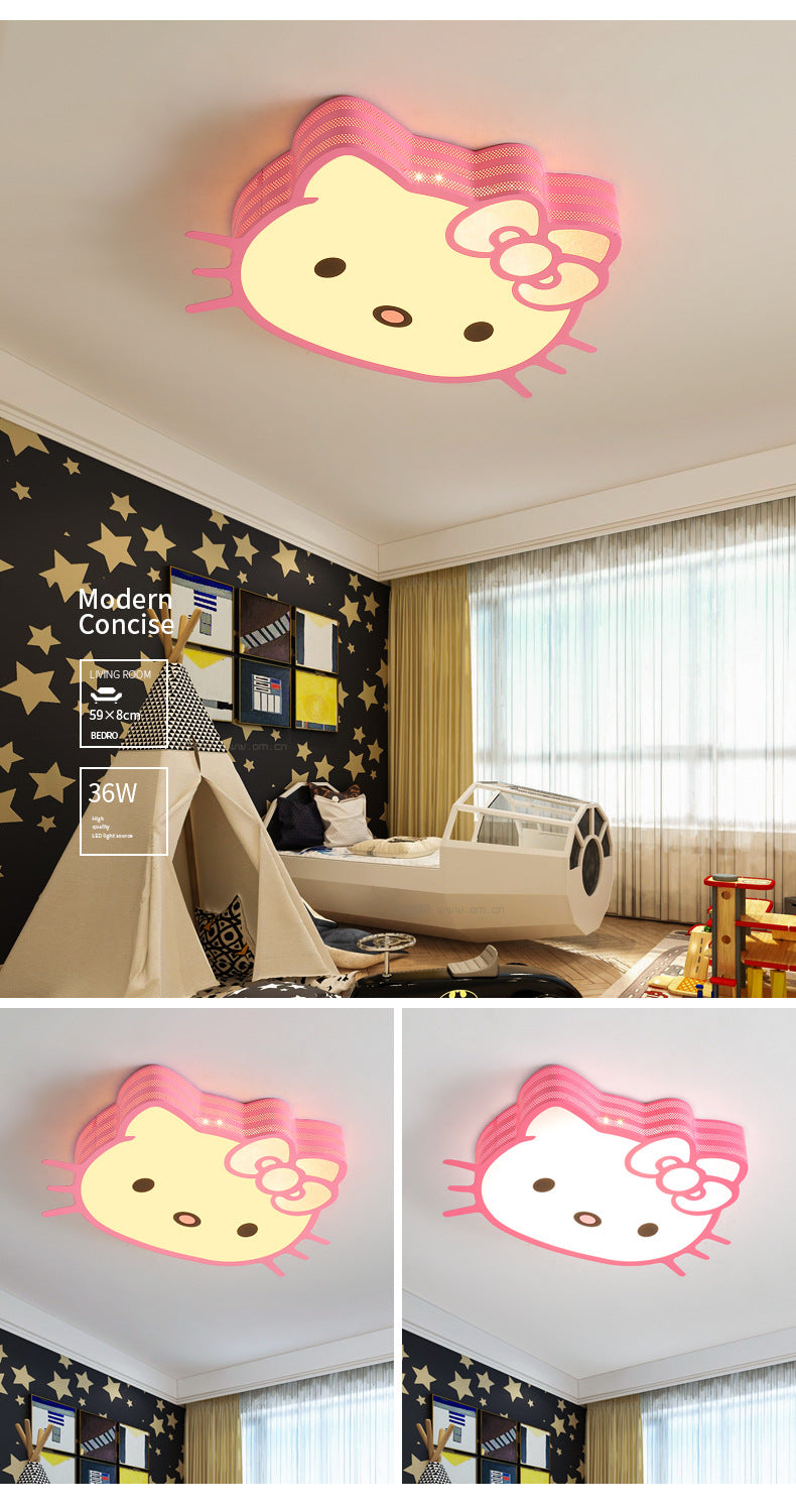 Creative Children's Lamp Bedroom lamp cartoon ceiling light modern minimalist LED Eye Protection Room Lamp Zhongshan Lighting Wholesale