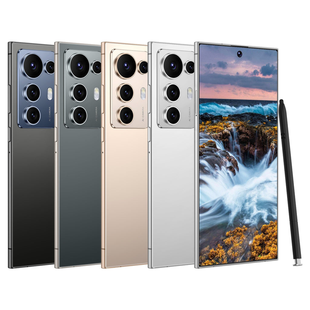 New S25 Ultra Smartphone12+512 7.3Inch Large Screen C25Ultra Mobile Phone