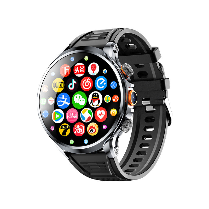 H18Curved Screen4g Plug-in Smart Watch Large Screen Large Memory Global Communication smartwatch Android Phone