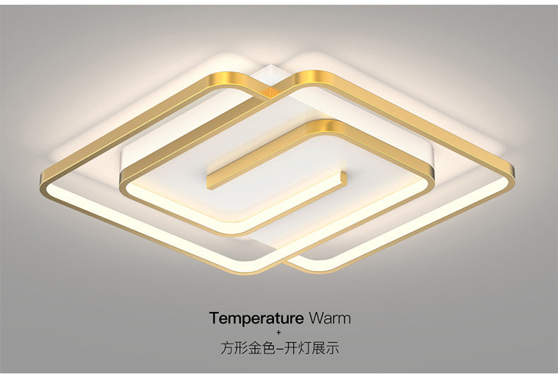 Light luxury living room lamp, simple modern style LED Ceiling Lamp2025New Year's New Personalized Restaurant Bedroom Creative Lamp