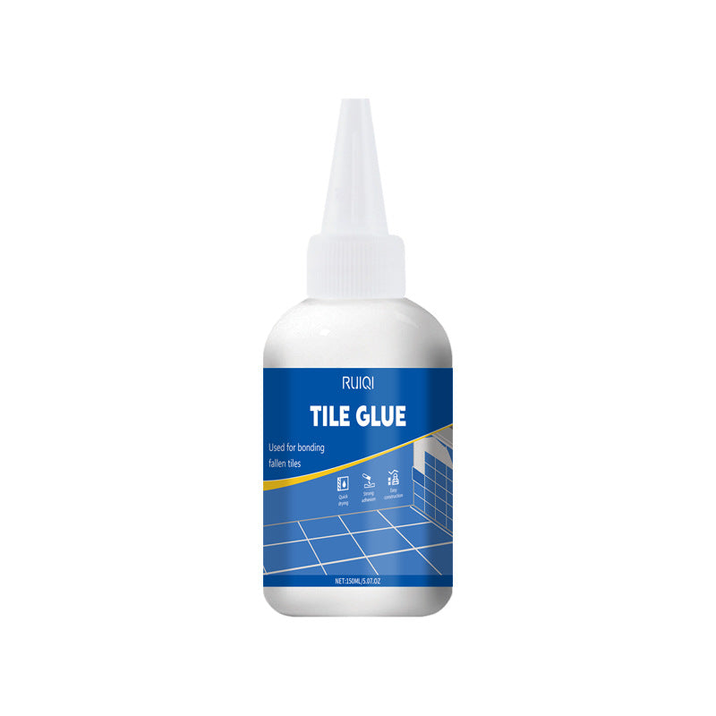 New Small Round Bottle Tile Adhesive for Wall and Floor Tiles, Cement Deformation Strong Bonding Agent, Void Penetration Repair Glue