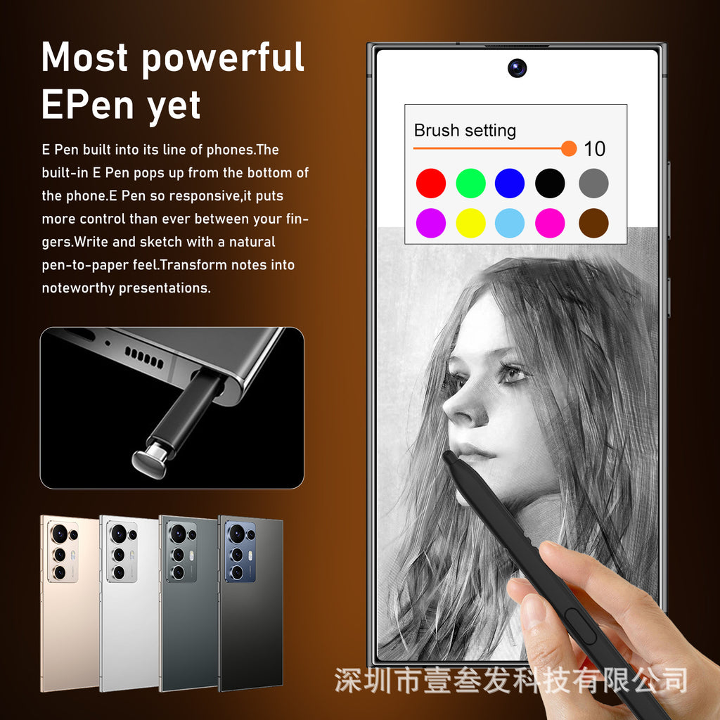 New S25 Ultra Smartphone12+512 High-end7.3Inch Large Screen Factory5G Mobile Phone