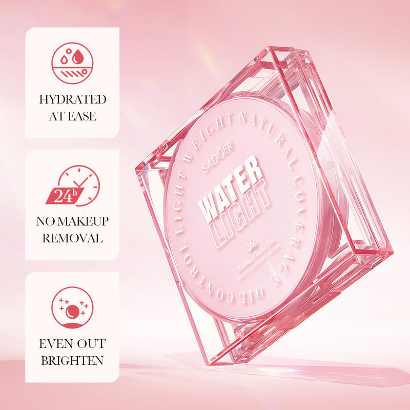 Makeup SADOER Hydrating Cushion Concealer Contouring Brightening Skin Tone BB Wholesale Cross-Border Foreign Trade Frost