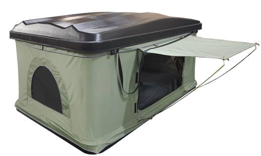 Manufacturer Direct Delivery Car Top Tent Hard Top Double Person Outdoor Camping Equipment Aluminum Alloy Car Roof Camping Car Special