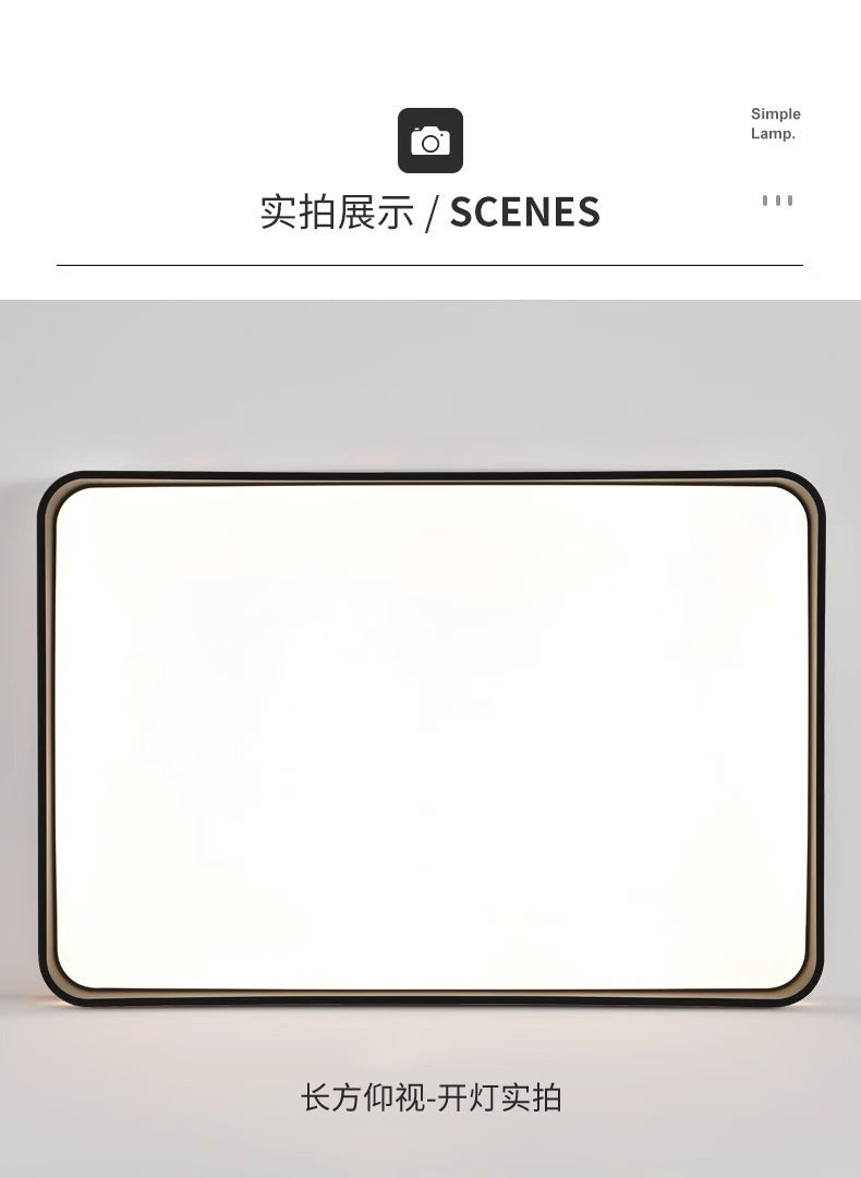 Full Spectrum Eye Protection Highlight led Ceiling Lamp Living Room Lamp Simple Modern Elegant Lighting Fixture Room Study Bedroom Lamp