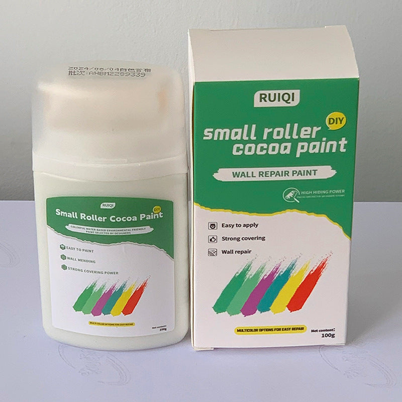 Manufacturer Small Roll Paint Odorless Latex Paint Household Wall Color Change Repair Interior Wall Paint Self-Painting Wholesale