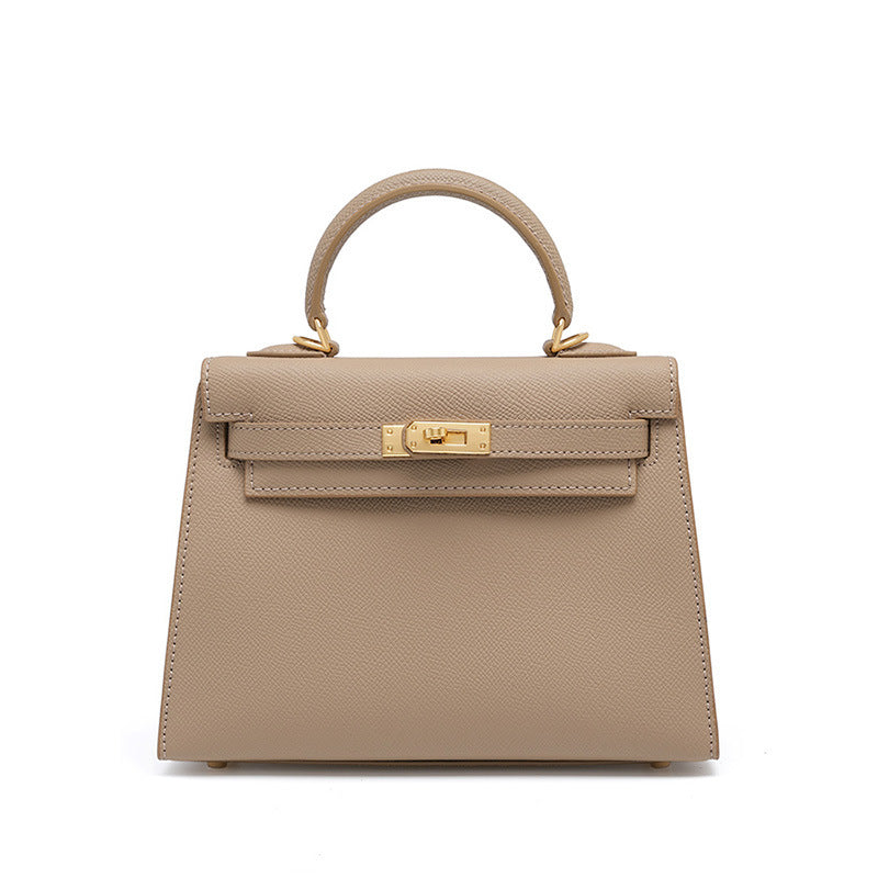 European and American Light Luxury Kelly Bag for Women, Niche Versatile Shoulder Fashion Women's Bag, Trendy Large Capacity Handbag and Crossbody Bag for Women