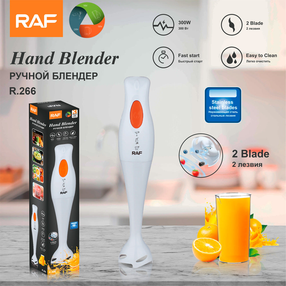 US/EU Standard Kitchen Household Appliances Food Blender Handheld Processor ABS Electric Cooking Stick R.266