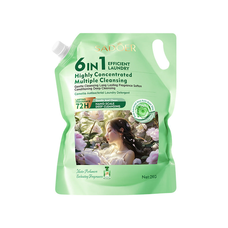 Cross-border Large Capacity Lavender Antibacterial Laundry Detergent2KG Clean Fragrance Export Manufacturer Wholesale