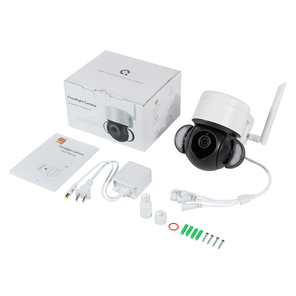 Factory Private Model 500High Definition Surveillance TUYA Wireless Garden Ball Camera WiFi Tuya Smart Surveillance Camera