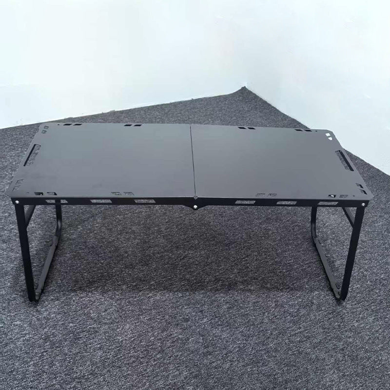 Outdoor folding table camping picnic table igt Hydraulic Tactical Table Portable Semi-Automatic Table Camping Integrated
