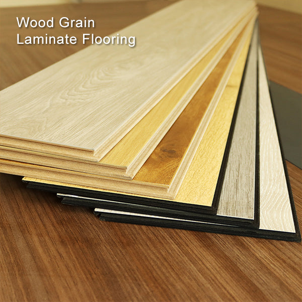 Waterproof Oak Gray White Resist Uv Finish Smooth Mirror Piano Surface Laminate Flooring