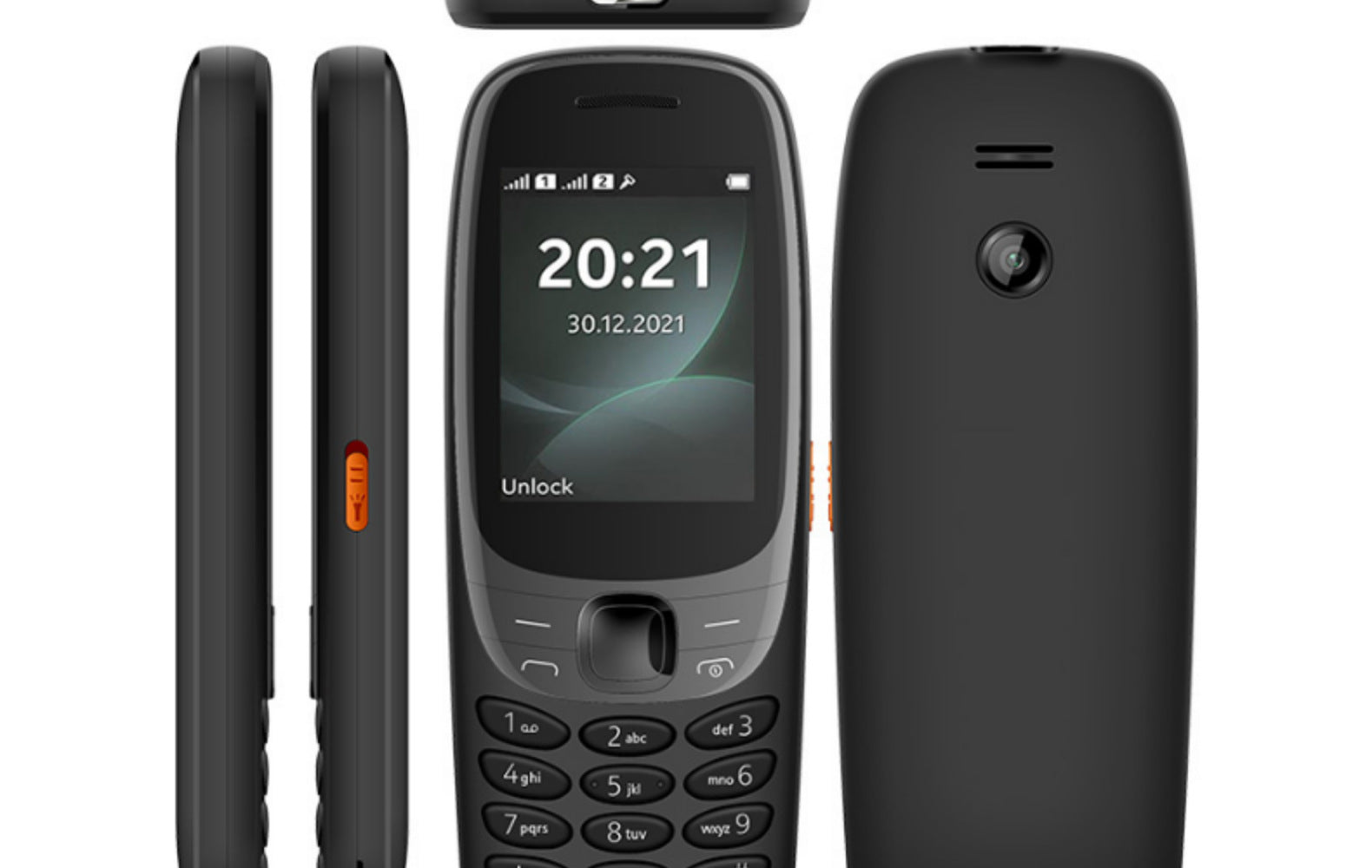 Mobile Phone6310Elderly Phone2G Ultra-long standby loud sound large font multifunctional button elderly phone wholesale
