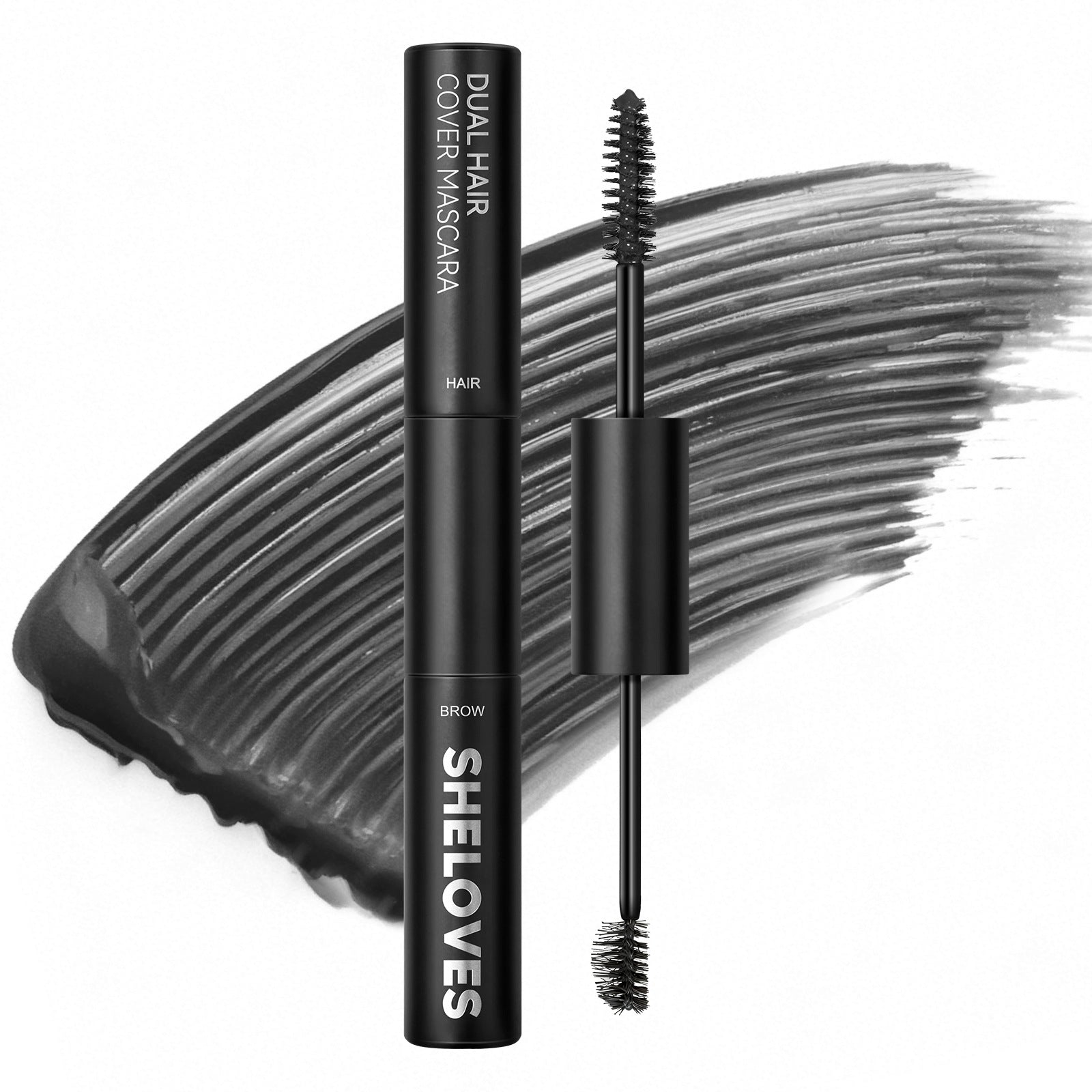 sheloves Eyebrow and Hair Dual-use Styling Stick White Hair Covering Magic Waterproof Non-Fading Disposable Hair Dye Pen