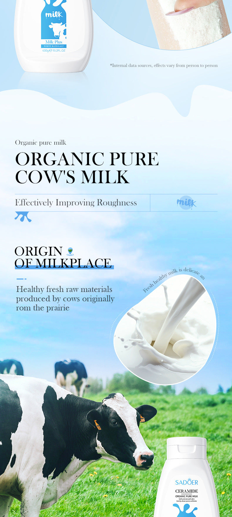 Full English Bath Salts430gSADOER Aloe Vera Milk Cleansing and Rejuvenating Body Scrub  Wholesale