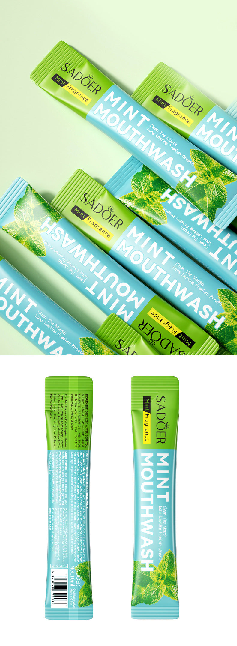 Cross-border Lemon Mouthwash Strips Oral Care Disposable Portable Cleaning Export Manufacturer Wholesale