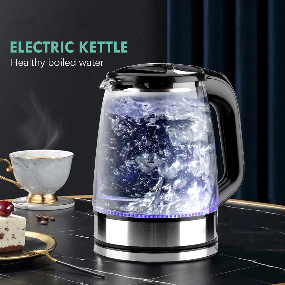 RAF European standard hot-selling household glass electric kettle2.2L Large Capacity Inner Wall Marking Kettle