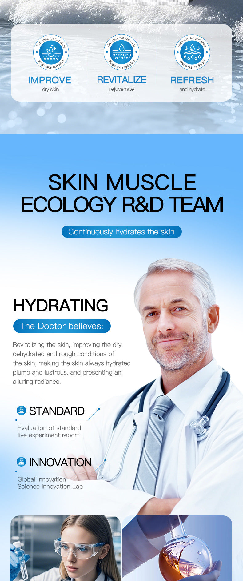 Full English Birch Hyaluronic Acid Hydrating Mask SADOER Moisturizing and hydrating face masks  wholesale