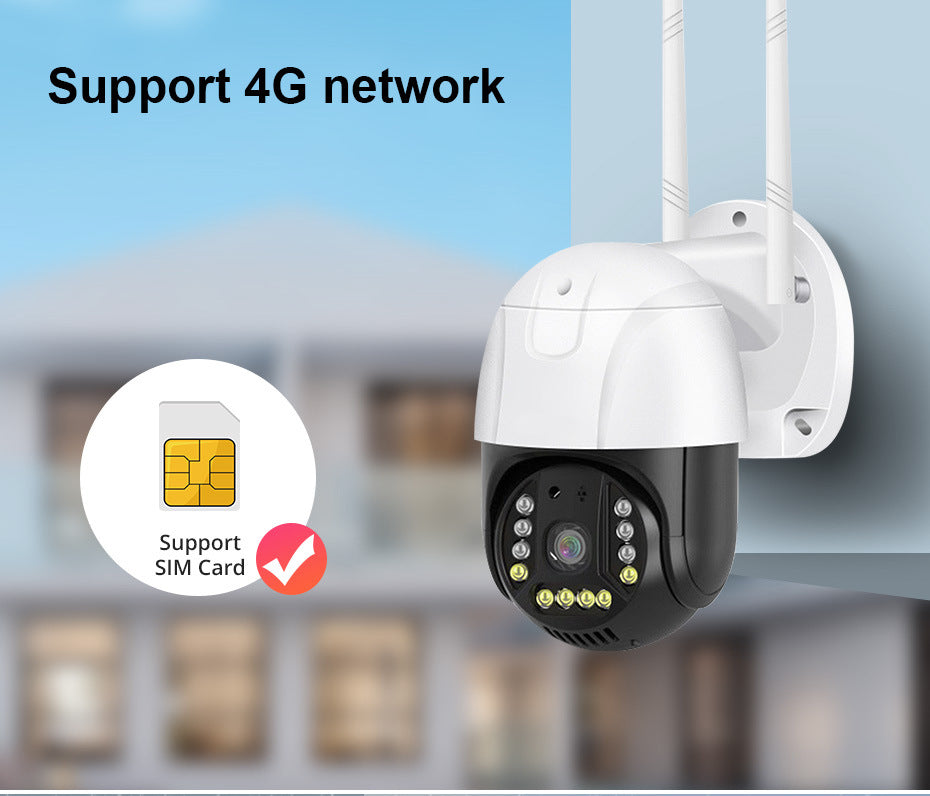 OutdoorV380WiFiCamera4G Outdoor Surveillance Camera wifi Night Vision Camera Outdoor Monitoring