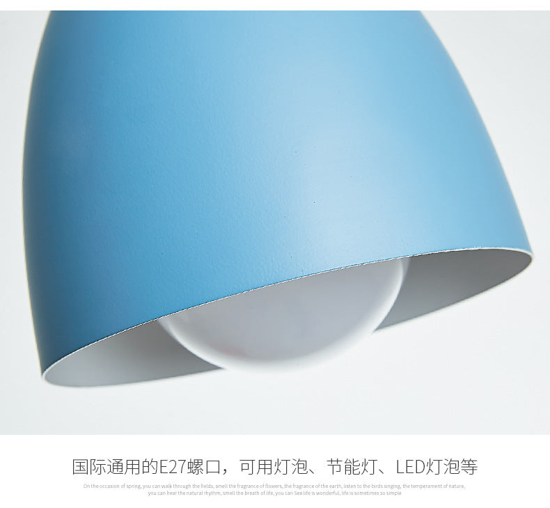 Zhongshan Restaurant Pendant Light Modern Simple Elegant Internet Celebrity Lighting Creative Personality Dining Room Bar Table Nordic Pendant Light