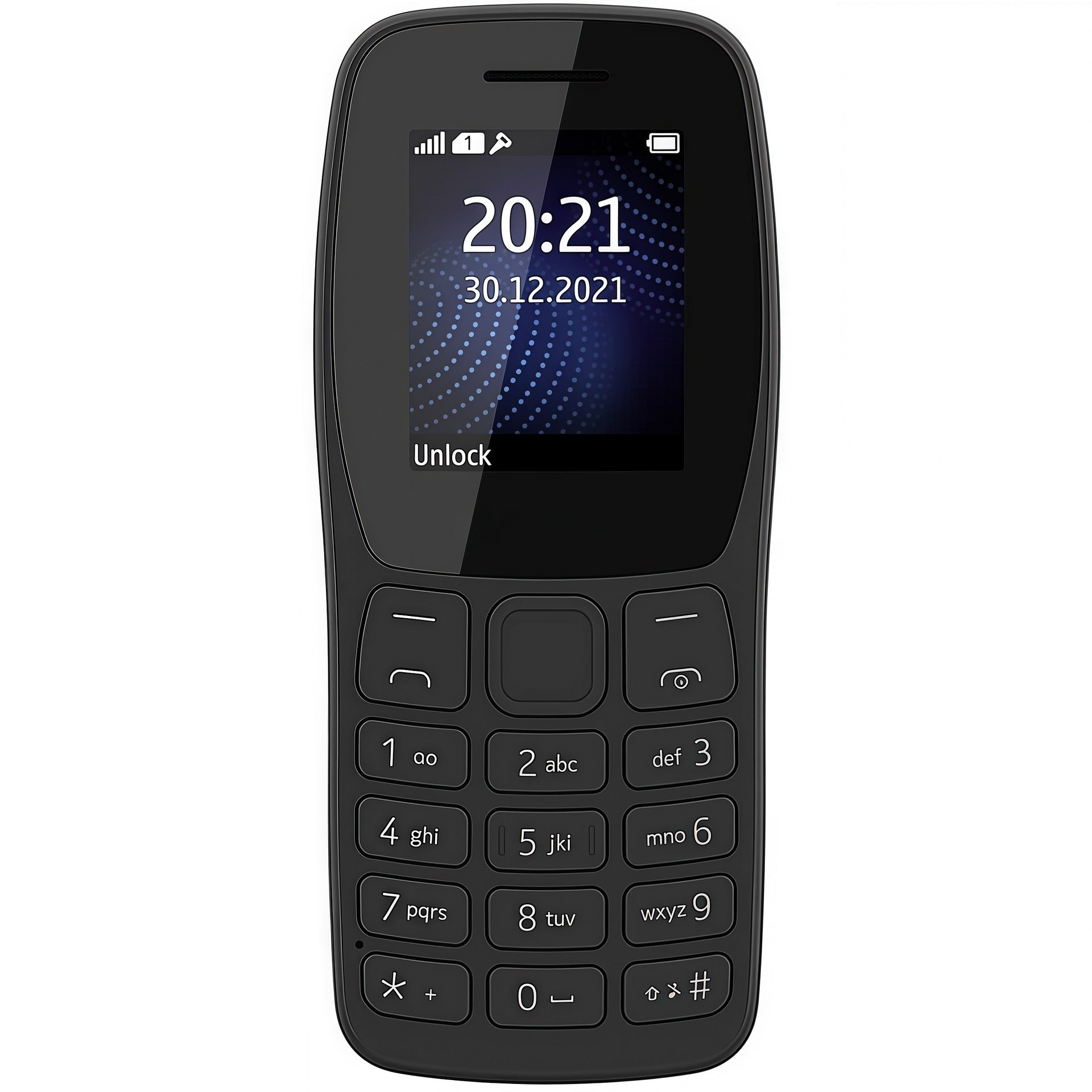 New Africa Button Phone Feature Phone105 2022 African Multi-card2G Elderly Phone