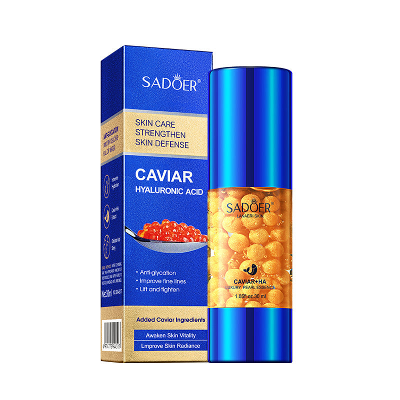 Caviar Pearl Essence30mlSADOER Hyaluronic acid hydrating moisturizing wholesale for cross-border trade