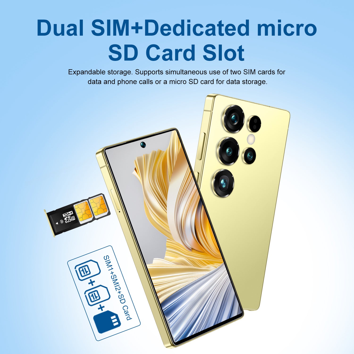 Hot Selling Product Mini S25 Ultra Smartphone4+64G All-Network Dual-SIM Dual-Standby Android mini Hand