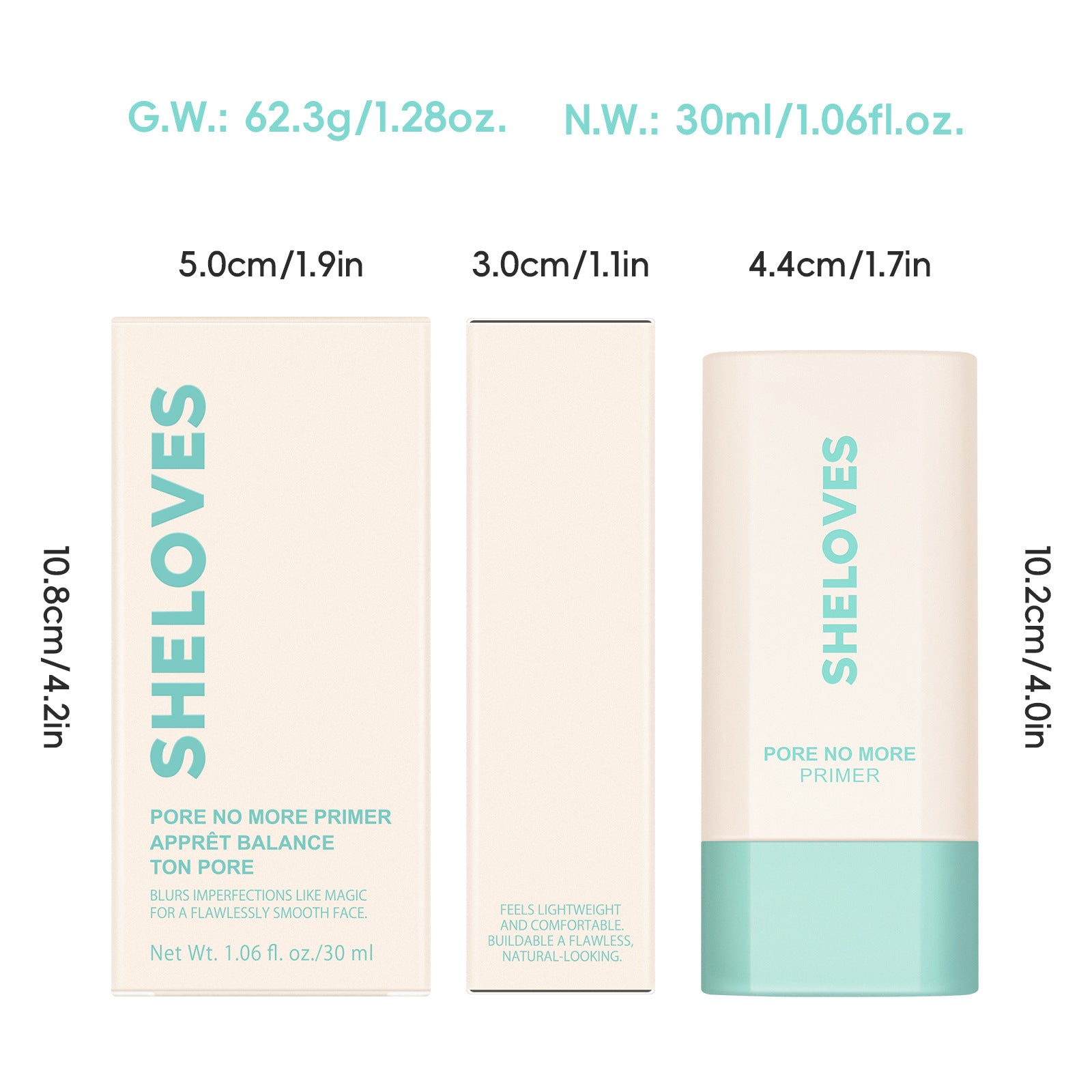 sheloves Pore Concealing Primer Lightweight Concealer Makeup Effect Exclusive Supply Oil Control Clear Primer
