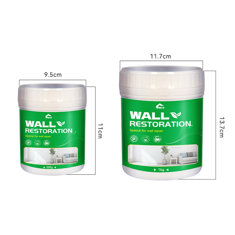 baolisi Home Wall Repair Paste Wall Nail Hole Crack Peeling Repair Paste Waterproof and Mildew Resistant White Putty Powder