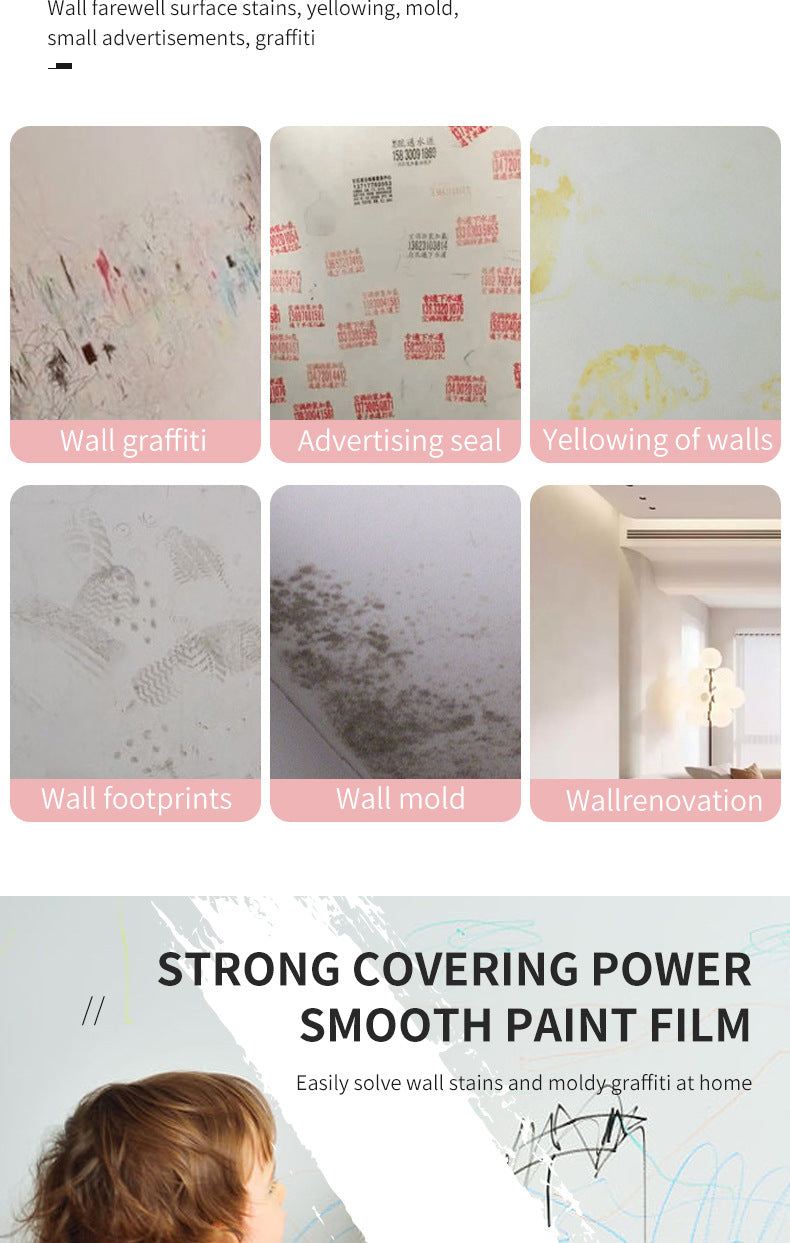 Qixia Colorful Mini Paint Cocoa Paint Latex Paint Wall Odorless Graffiti Paint Small Roller Paint