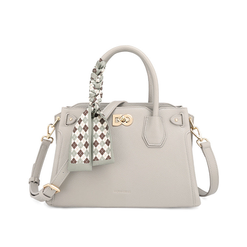 Elegant Handbag for Women Mother's Day Gift Birthday Light Luxury Versatile New Trendy Middle-aged Ladies Mom Bag Commuting