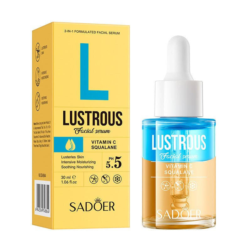 Cross-border Grape Seed Oil Centella Asiatica Double Layer Essence30ml Skin care essence liquid wholesale from foreign trade manufacturer