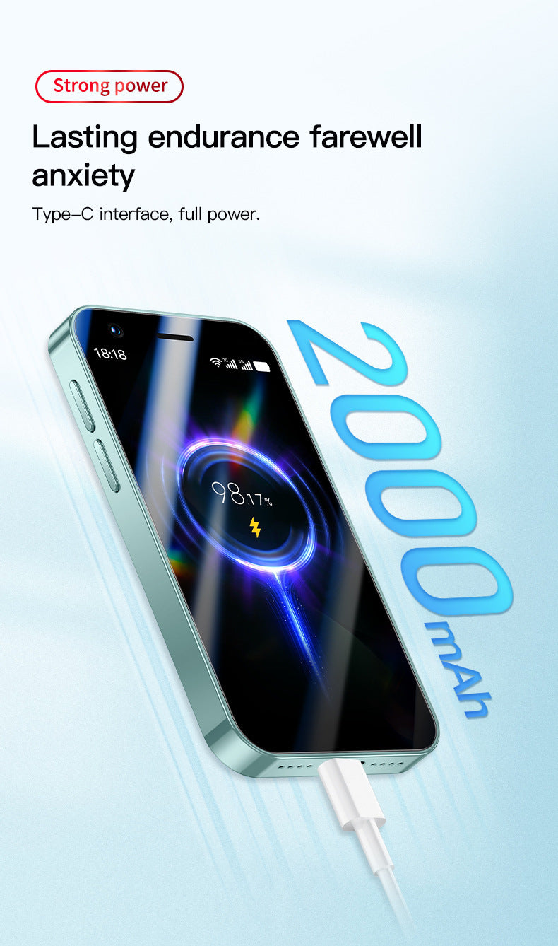 MINF8promax Mini Smart Small Phone3.0Screen3G Network Android Foreign Language
