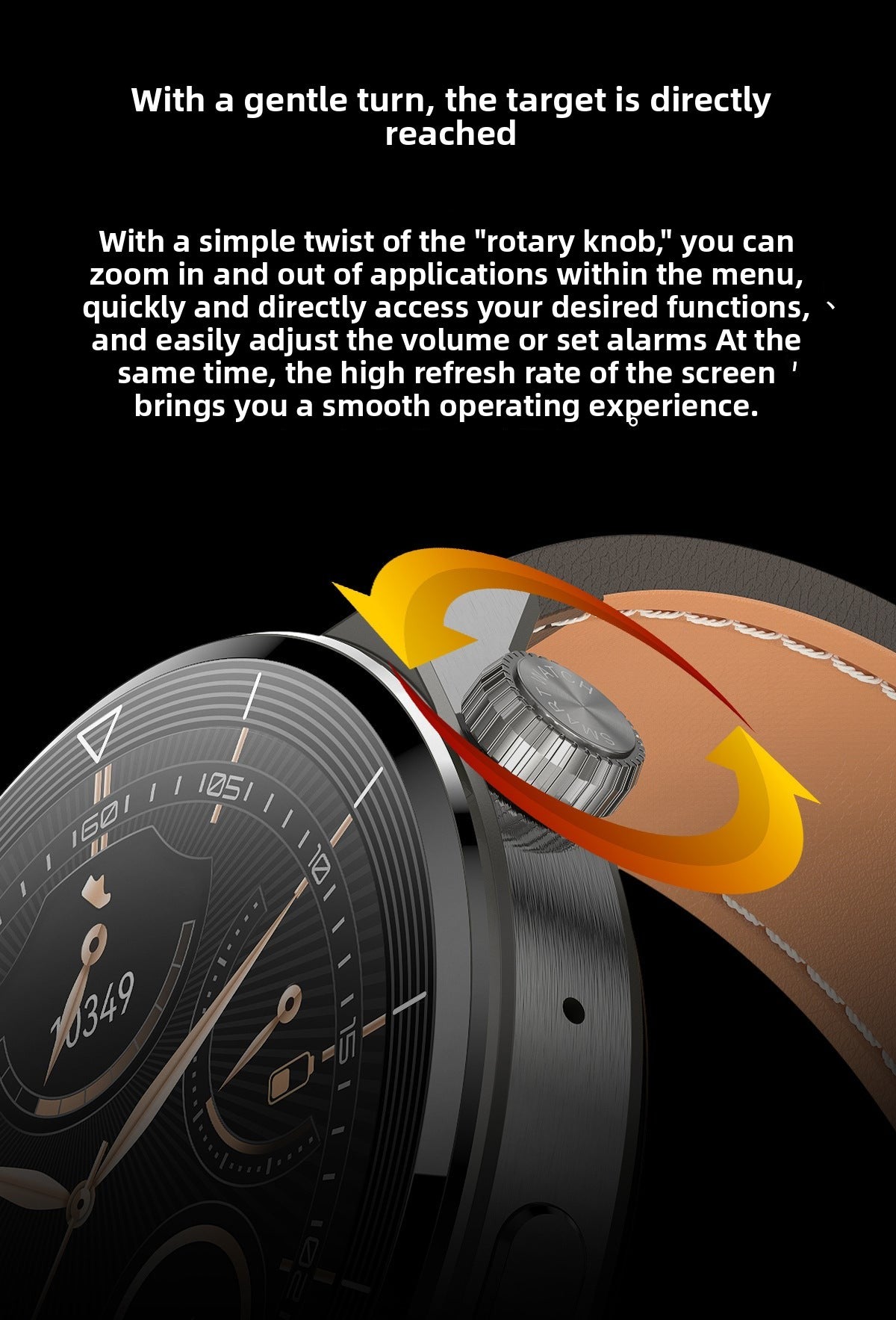 New HK46Smart Watch HD AMOLED Multiple Screen Dial Switching NFC Offline Alipay Factory