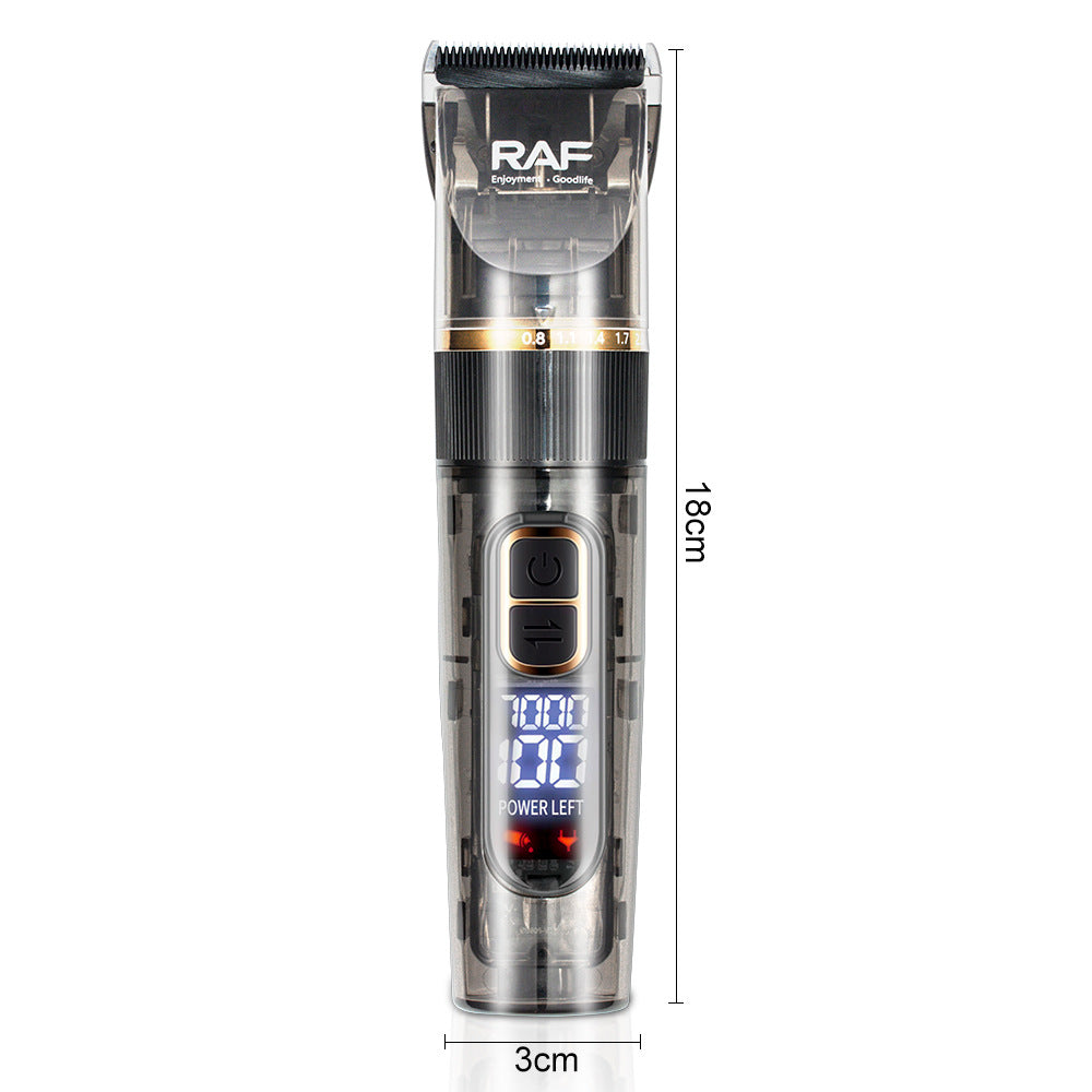 RAF Multifunctional Electric Hair Clipper Haircut New Electric Hair Trimmer Set Electric Clipper USB Interface