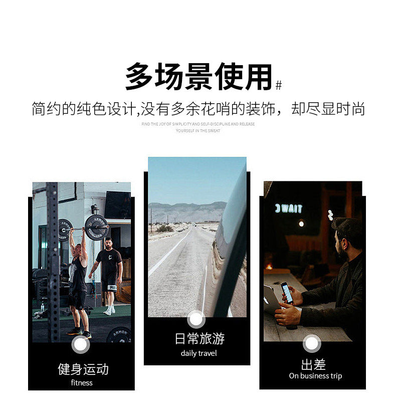 ozuko Men's Tactical Backpack Waterproof and Wear-Resistant Computer Backpack Outdoor Mountaineering Large Capacity Commuting Travel Bag